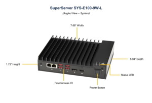 Original Mini PC Server System Core i3 8th Gen 32GB <b>DDR4</b> 2666 E100-9W-L-32-1 - Product Image 2