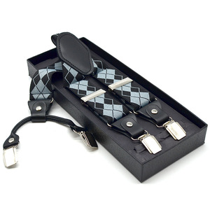Tuta da <span class=keywords><strong>uomo</strong></span> in poliestere con Design elastico <span class=keywords><strong>e</strong></span> plaid a righe 4 clip in più colori con confezione regalo - Product Image 6