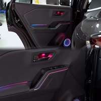 Kit d'éclairage ambiant de voiture 64 couleurs pour Toyota RAV4/Wildlander modèle 2026, éclairage dynamique LED intérieur, symphonie lumineuse 12V