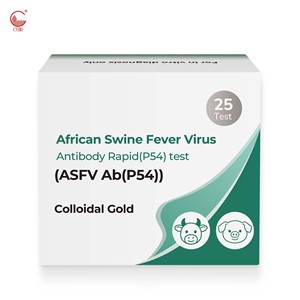 Test rapide d'anticorps ASFV P54 pour la détection des survivants de la fièvre porcine africaine (FPA) – Bandelette de biosécurité OEM ODM - Product Image 2