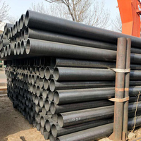 Tube en acier doux ERW pliable Q195, diamètre extérieur 12-114 mm x 1,0-4 mm, best-seller, pour structure de serre et support agricole