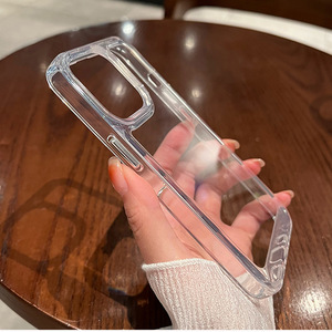 Funda Protectora Rígida de Acrílico+TPU Transparente Delgada Antigolpes para <span class=keywords><strong>iPhone</strong></span> 17 16 15 14 13 Pro Max XR <span class=keywords><strong>XS</strong></span> MAX - Product Image 3