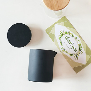 Bougie d'huile de massage basse température à la cire végétale naturelle soins hydratants de la peau <span class=keywords><strong>pour</strong></span> la maison Spa Relaxation <span class=keywords><strong>bocal</strong></span> en verre et céramique - Product Image 2