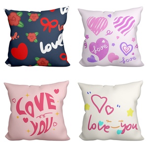 Housse de <span class=keywords><strong>coussin</strong></span> en velours imprimé personnalisé brodé style <span class=keywords><strong>africain</strong></span> <span class=keywords><strong>Coussin</strong></span> pour canapé hôtel-pour les décorations de la Saint-Valentin - Product Image 3