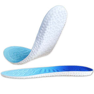 PU 4D <b>Cushion</b> Shoe Insole Soft Shock Absorption Sport Replacement <b>Insert</b> <b>for</b> Sneakers Running Shoes - Product Image 2