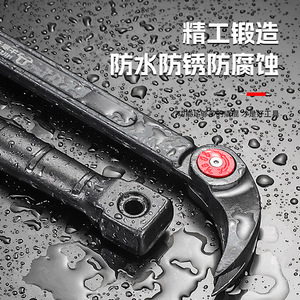 Niu Xiang Industrial Grade Ratchet Pry <b>Bar</b> Multi Functional Chrome Vanadium Steel Claw End For Auto Repair And Breaking Glass - Product Image 2