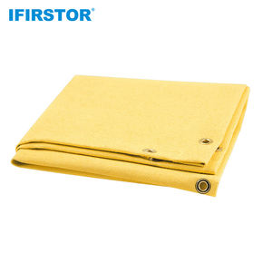 Goedkope, duurzame, brandwerende lasdeken van glasvezel met vonkenbescherming, thermische isolatie, niet-toxisch, op maat te snijden. - Product Image 2