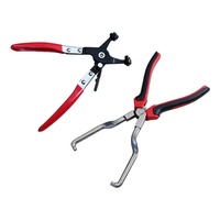 Kit de 8 pinces à collier pour flexibles automobiles, outils de démontage de conduites de carburant et de tuyaux d'eau, outils manuels de réparation automobile avec sac de rangement en toile