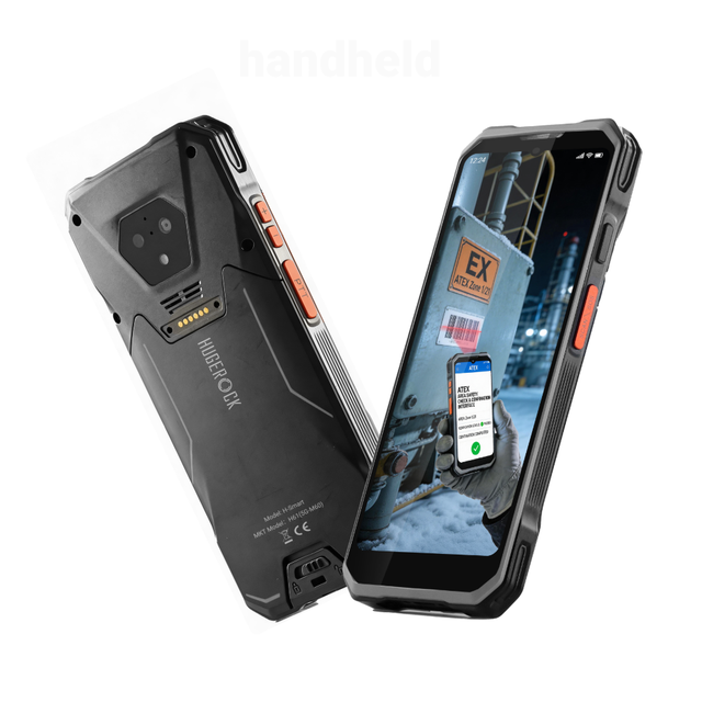 H61 Rugged Industrial PDA Android 6.3 Inch Touch Screen 1D/2D Barcode Scanner Reader NFC Module in Stock 5G