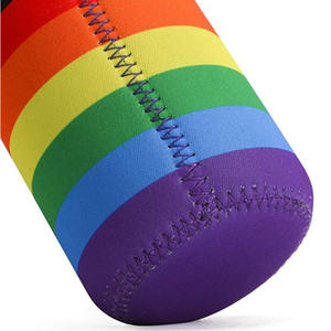 승화를위한 맞춤형 로고 팔찌 맞춤형 네오프렌 스터비 홀더 맞춤형 맥주 캔 쿨러 - Product Image 4