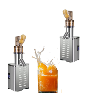 Extracteur <span class=keywords><strong>de</strong></span> jus à froid professionnel pour oranges, citrons, gingembre, tout en acier inoxydable, séparation des résidus - Product Image 1