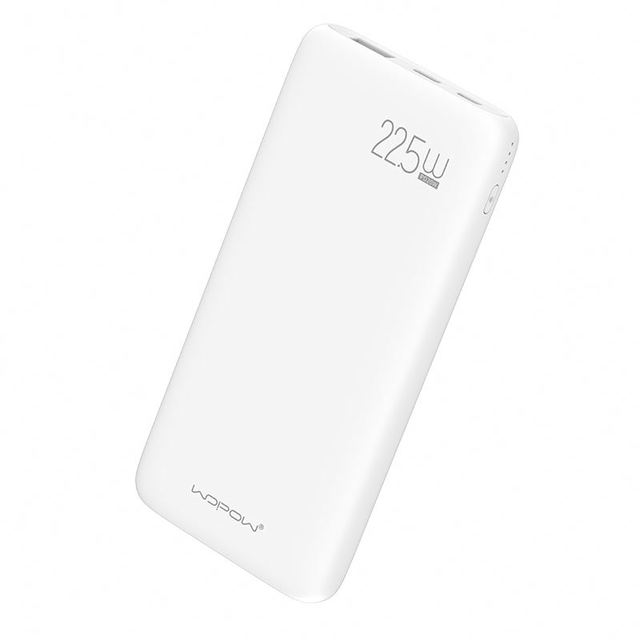 Wopow PD26 Ultra Slim 10000mAh Li-Polymer Waterproof Portable 2-in-1 Power Bank Power Station Type-C 20W LED Display Quick