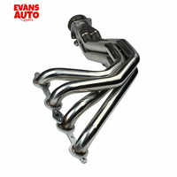 Collecteurs d'échappement en acier inoxydable, tuyaux d'échappement pour Chevrolet Corvette 1997-2004 5.7L, tube long 1-7/8 pouces