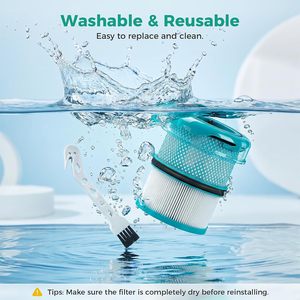 Filtro de Vacío Eléctrico Ecológico con Pistón, Repuestos para Aspiradora Inalámbrica, Filtro HEPA Lavable para <span class=keywords><strong>Dyson</strong></span> V16, Precio de Fábrica - Product Image 4