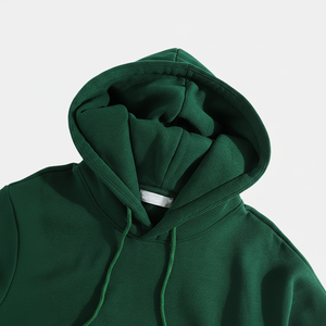 Fournisseur de production en gros de sweat-shirts à capuche en molleton 100% coton pour hommes, design personnalisé OEM, logo, hiver, motif uni - Product Image 2