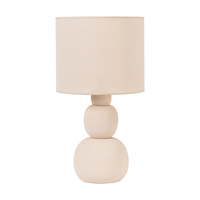 Lampe de table en céramique personnalisable au look vintage, salon, bureau, maison, hôtels, chambres à coucher, tables de nuit, style rétro nostalgique