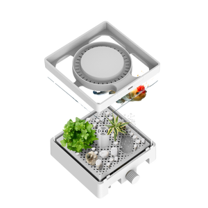 Mini Fish Tanks Betta Fish Tank Aquarium Aquarium Fish Office Tafeldecoratie Home Decor Met Verwarming En Led Licht - Product Image 4