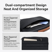 Étui de transport pour ordinateur portable en CORDURA 840D, 13, 14, 15, 16 pouces, antichoc, compatible MacBook, Lenovo, Notebook