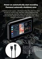 GPS moto 6.25 pouces avec support personnalisé CarPlay Android Auto avec antivol et outil pour barre transversale 16mm 22mm