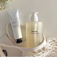 Bouteille de shampooing pour soins capillaires en plastique de 500 ml avec impression de logo couleur personnalisée, bouteille de gel douche pour le corps, bouteille de lotion avec pompe