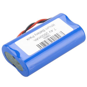 Paket <span class=keywords><strong>Lithium</strong></span> Li-<span class=keywords><strong>ion</strong></span> 2S1P OEM Kustom 2600Mah <span class=keywords><strong>7.4V</strong></span> Baterai Isi Ulang 18650 Baterai Baterai <span class=keywords><strong>Lithium</strong></span> <span class=keywords><strong>Ion</strong></span> - Product Image 2
