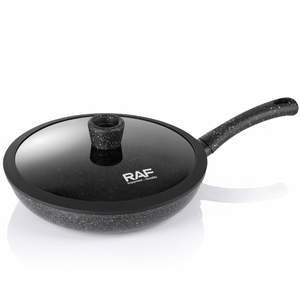 RAF 5pcs Non Stick Cookware Set Juego De Cocina for Gas Induction Ceramic <b>Stoves</b> With Frying Pan and Casserole Milk Pans R.80002 - Product Image 4