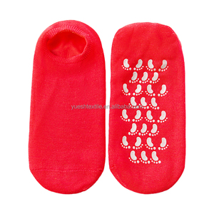 Calcetines de gel infundido de punto de algodón Calcetines de gel de spa Calcetines de humedad - Product Image 4