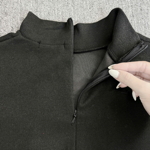 Factory Price Black Long-<b>Sleeve</b> Bodycon Dress <b>for</b> <b>Women</b> Casual Dress From Vietnam Factory New Design - Product Image 5