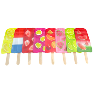 Pochette d'impression directe imprimée en forme de fermeture à glissière réutilisable sac en mylar de 3.5g sac anti-odeur avec fermeture à glissière - Product Image 4