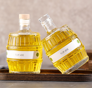 Các Nhà Sản Xuất Bán Buôn Thùng Chai Thủy Tinh 500Ml Whiskey Chai 700Ml 750Ml Vodka Gin Chai Thủy Tinh Với Bằng Gỗ Nút Chai - Product Image 2