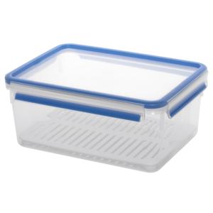 Emsa Clip & Close 3.7l Food <b>Storage</b> <b>Container</b> With Drip Tray - Product Image 1