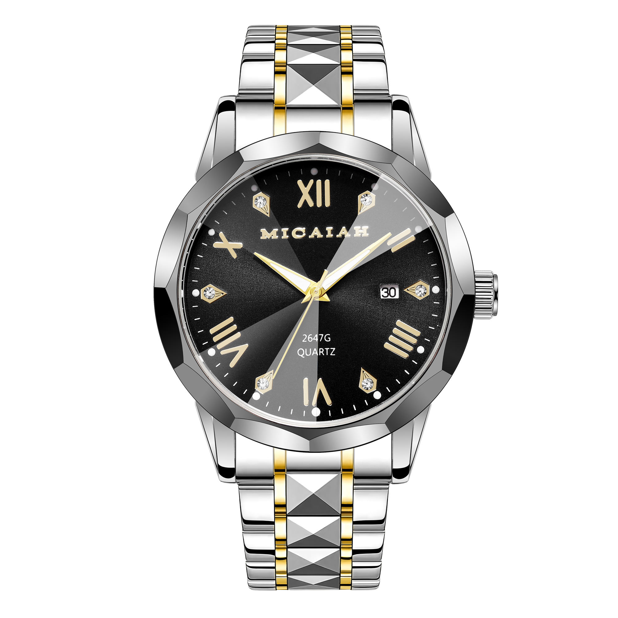 Luxury Quartz Watch For Men With Day/date Function & Oem Options