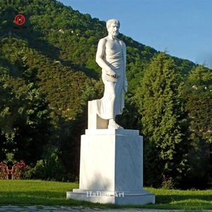 Antik klasik yunan felsefesi mermer <span class=keywords><strong>Aristotle</strong></span> heykelleri - Product Image 4