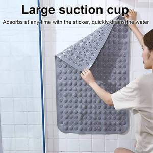 Alfombrillas <span class=keywords><strong>de</strong></span> Baño Antideslizantes <span class=keywords><strong>de</strong></span> PVC Ecológicas, Alfombrillas <span class=keywords><strong>de</strong></span> Masaje <span class=keywords><strong>para</strong></span> Pies con Ventosas, Orificio <span class=keywords><strong>de</strong></span> Drenaje, Lavables a Máquina, Alfombrillas <span class=keywords><strong>para</strong></span> <span class=keywords><strong>Ducha</strong></span> - Product Image 4