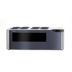 Frigorifero da banco per cantina vini Arktic Black 220-240V/60W 800x350x(H)293mm a 2 zone - Product Image 1