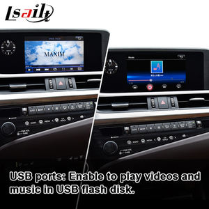 Беспроводной GPS-навигатор Lsailt с CarPlay и <span class=keywords><strong>Android</strong></span> Auto, 3D-картами и сенсорным экраном для Lexus UX200 UX250 2019-2022, включая функцию дублирования экрана - Product Image 5