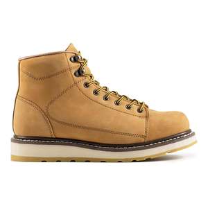 Bottes de travail pour hommes <span class=keywords><strong>DieHard</strong></span> 84893 en cuir nubuck souple de 6 pouces, à lacets, avec protection EH, semelle compensée confortable et antidérapante, durables - Product Image 5