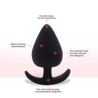 Ensemble de cinq perles anales en forme de bourgeons floraux, dispositif de masturbation agréable, jouets sexuels pour adultes en gros, 100 % étanche, toucher réel