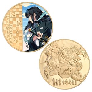 Koin Peringatan Baru 2026 Kanawo Koin Besi Bertema Anime Merchandise Berlapis Emas Kerajinan Logam Die-Cast Koleksi Ornamen - Product Image 6