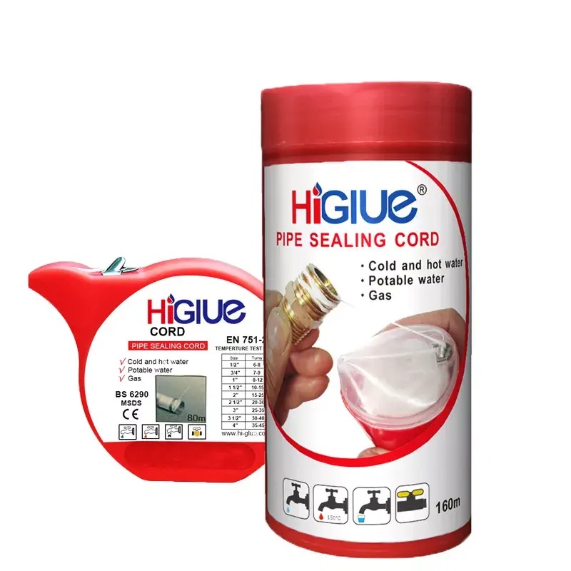 Higlue 55 화이트 150m 160m 스트립 씰링 접착제 및 중성 실리콘 실란트 실 중립 실리콘 실란트 잠금 매직 로프