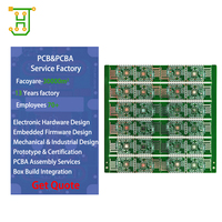 Fabrication de circuits imprimés Jiehao B045 FR4 PCBA, service OEM, épaisseur de cuivre 0,5-2OZ, carte de circuit électronique de haute qualité