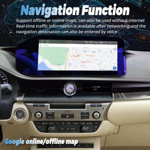 Autoradio Android 13 256 Go Stéréo GPS Lecteur Multimédia Vidéo CarPlay pour Lexus ES240 ES250 ES350 ES300h 2013-2017 ES - Product Image 6