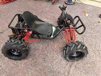 Kart tout-terrain mini essence/électrique à frein à disque hydraulique ON-GK-01, 63cc, 45km/h, buggy de drift, 48v, 120kg max, vente chaude