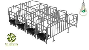 Équipement d'élevage porcin truie élevage <span class=keywords><strong>cages</strong></span> de gestation caisse de gestation - Product Image 4