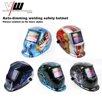Casque de soudage solaire à obscurcissement automatique VECTOR, casques de soudage à protection faciale multicolores, conçus pour les soudeurs