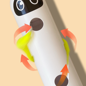 Giocattolo per Cani Elettrico Ecologico Yun a Forma di Bruco con Musica e Ventosa per Gatti - Product Image 4