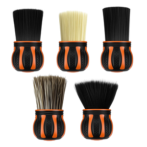 Ensemble de brosses de détaillage automobile miniatures CY-PRO005 Orange (3,9*2,1 pouces), poignée compacte antidérapante, poils personnalisés pour le nettoyage de la voiture et de la maison - Product Image 2