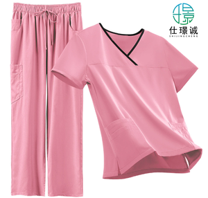 Uniforme médico <span class=keywords><strong>de</strong></span> hospital Ropa <span class=keywords><strong>DE</strong></span> TRABAJO lavable antiarrugas unisex para salón <span class=keywords><strong>de</strong></span> belleza y <span class=keywords><strong>spa</strong></span> - Product Image 3