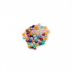 Perline Ilan Abalorios 6mm colori misti 20g per la creazione di gioielli - Product Image 1
