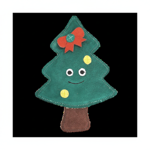 Juguete de Navidad ecológico de alta demanda para mascotas, juguete de goma chirriante de cuero de gamuza, fibras de yute de coco de algodón, precio al por mayor de La India - Product Image 1